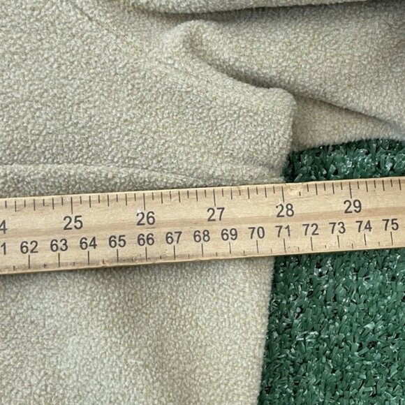 Goodfellow Sweater Shirt Top Beige Tan Pockets Size 2XL 1/4 Zipper NWT Men's - Picture 7 of 14